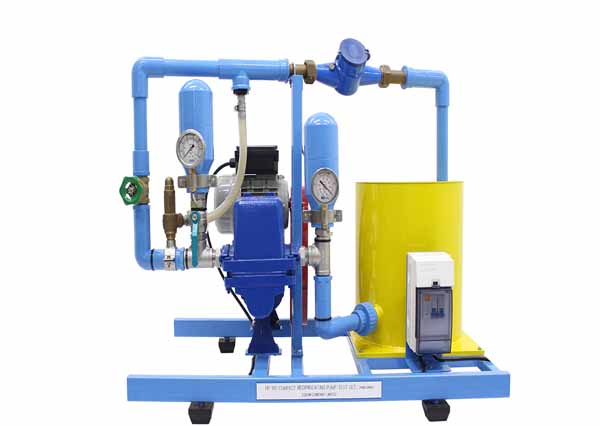 Computerized Reciprocating Pump Test Apparatus